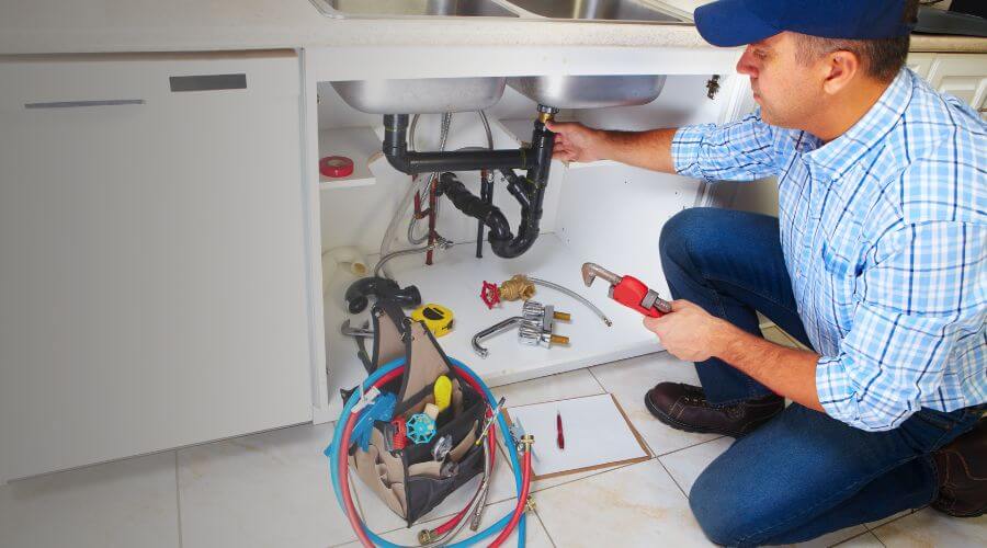 Professional sink repair in Haddam, KS